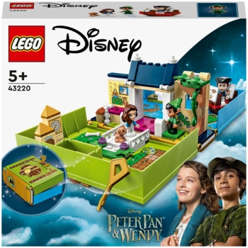 Конструктор LEGO Disney Classic Книга пригод Пітера Пена та Венді, 111 деталей (43220) - Pampik