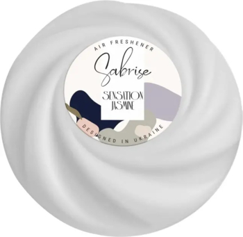 Гелевий освіжувач повітря Sabrise Жасмин, 150 г - Pampik