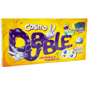 Настільна гра Strateg Cosmo Dubble, укр. мова (30331) - Pampik