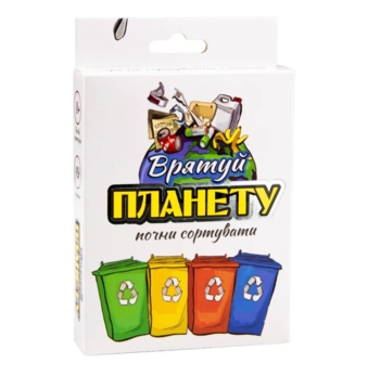 Настольная игра Strateg Спаси планету, на украинском языке (30321) - Pampik