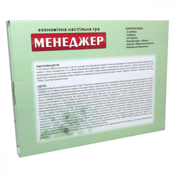 Настільна гра Strateg Менеджер (30453) - Pampik - 2