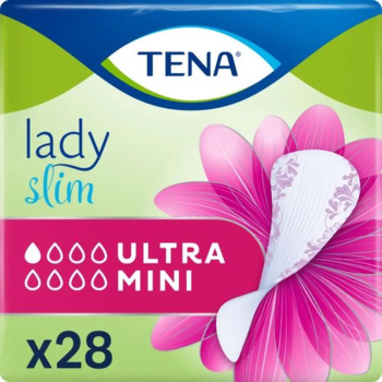 Урологічні прокладки Tena Lady Slim Ultra Mini, 28 шт. - Pampik