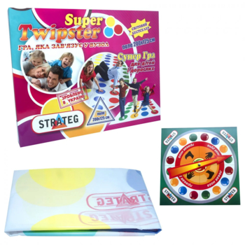 Розважальна гра Твістер Strateg Super Twipster (11386) - Pampik - 3