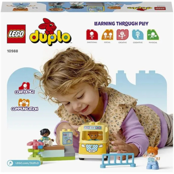 Конструктор LEGO DUPLO Поїздка автобусом, 16 деталей (10988) - Pampik - 2