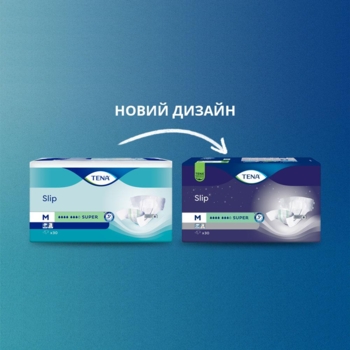 Підгузки для дорослих Tena Slip Super Medium, 30 шт. - Pampik - 3