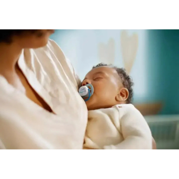 Пустушка Philips Avent Ultra Air I love для хлопчика, 0-6 міс, 2 шт. (SCF080/01) - Pampik - 6