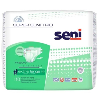 Підгузки для дорослих Seni Super Trio Extra Large, 10 шт. - Pampik
