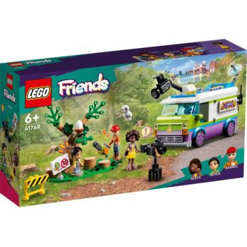 Конструктор LEGO Friends Фургон редакції новин, 446 деталей (41749) - Pampik - 16