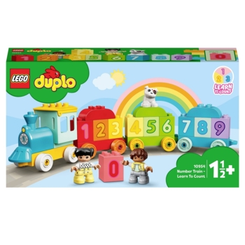 Конструктор LEGO DUPLO My First Потяг із цифрами - вчимося рахувати, 23 деталі (10954) - Pampik