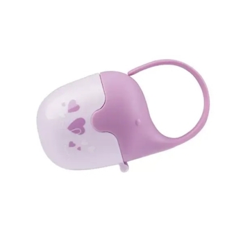 Футляр для пустушки BabyOno Слоник, рожевий (529/03) - Pampik