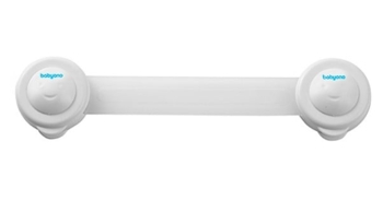 Універсальний замок безпечний BabyOno білий, 2 шт. (953/01) - Pampik