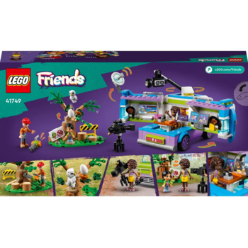 Конструктор LEGO Friends Фургон редакції новин, 446 деталей (41749) - Pampik - 2