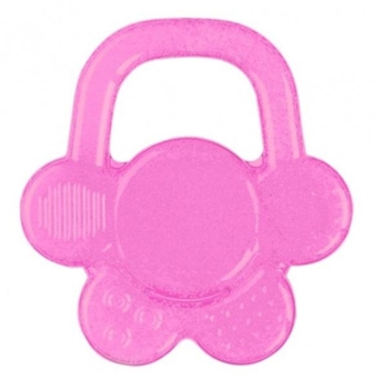 Прорізувач BabyOno Квітка, рожевий (1018) - Pampik