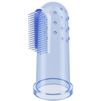 Детская зубная щетка BabyOno, голубой (723) - Pampik