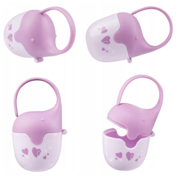 Футляр для пустушки BabyOno Слоник, рожевий (529/03) - Pampik - 2