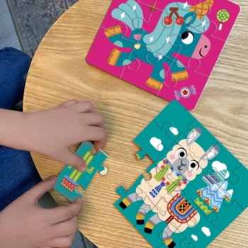 М'які пазли Roter Kafer 2 в 1 Єдиноріг, 25 елементів (RK6050-02) - Pampik - 3