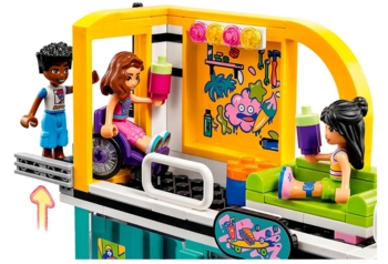 Конструктор LEGO Friends Скейт-парк, 431 деталей (41751) - Pampik - 8