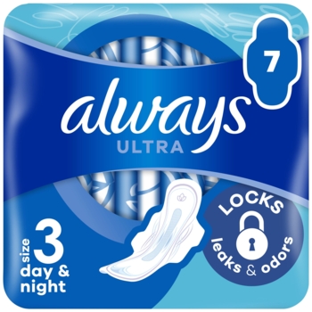 Гигиенические прокладки Always Ultra Day&Night, размер 3, 7 шт. - Pampik