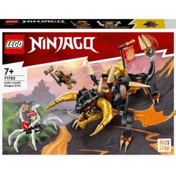 Конструктор LEGO NINJAGO Земляний дракон Коула EVO, 285 деталей (71782) - Pampik