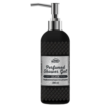 Крем-гель для душу Energy of Vitamins Perfumed Silver, парфумований, 300 мл - Pampik