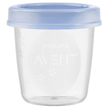 Контейнеры для хранения грудного молока Philips Avent, 180 мл, 5 шт. (SCF619/05) - Pampik - 2