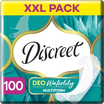 Щоденні прокладки Discreet Deo Water Lily, 100 шт. - Pampik