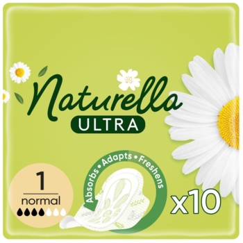 Гігієнічні прокладки Naturella Ultra Normal Camomile, 10 шт. - Pampik