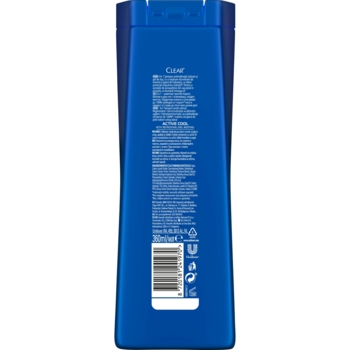 Шампунь 3 в 1 для мужчин Clear Men Свежесть с ледяным ментолом, 360 мл - Pampik - 2