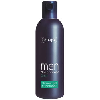 Гель для душа-шампунь Ziaja Men 2 в 1, 300 мл - Pampik