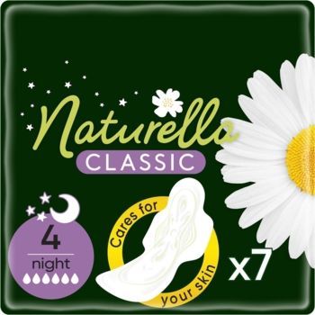 Гігієнічні прокладки Naturella Classic Night, 7 шт. - Pampik