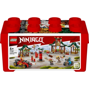 Конструктор LEGO NINJAGO Ніндзя Коробка з кубиками для творчості, 530 деталей (71787) - Pampik