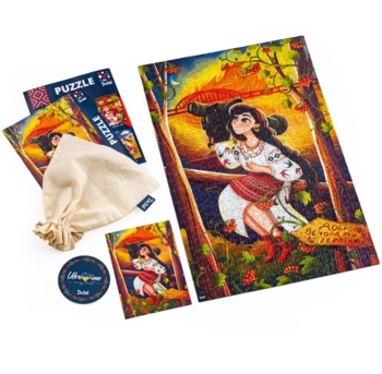 Пазли De.tail Україночка з джавеліном, 500 елементів (DT500-07) - Pampik - 3