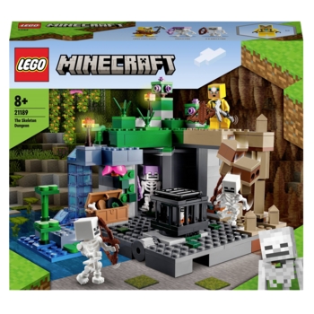 Конструктор LEGO Minecraft Підземелля скелетів, 364 деталі (21189) - Pampik