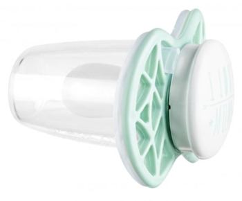 Силіконова симетрична пустушка Nuvita Air55 Cool I Love Mum, 0+ міс. (NV7065SG) - Pampik