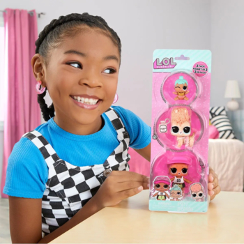 Набір ігрових фігурок L.O.L. Surprise OPP Tot + Pet + Lil Sis Спайки, Кітті, Ліл Дженні (987895) - Pampik - 4