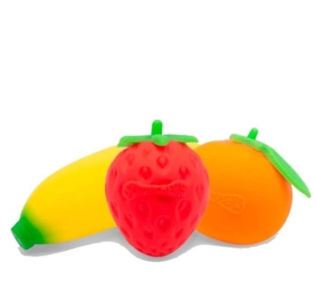 Іграшка-антистрес One For Fun Сквіш Фрукти, 3 шт. (38517) - Pampik - 3