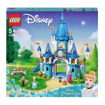 Конструктор LEGO Disney Princess Замок Попелюшки та Прекрасного принца, 365 деталей (43206) - Pampik