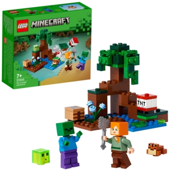 Конструктор LEGO Minecraft Пригоди на болоті, 65 деталей (21240) - Pampik - 3