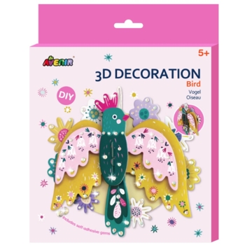 Набор для творчества Avenir 3D-аппликация Птица (PZ215067) - Pampik