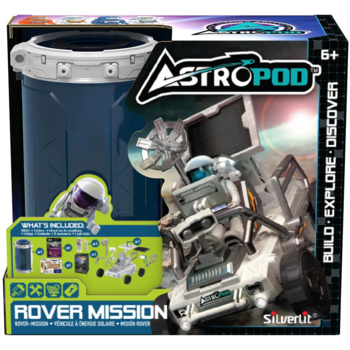Игровой набор с фигуркой Silverlit Astropod Миссия Собери космический ровер (80332) - Pampik