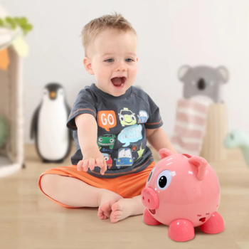 Інтерактивна іграшка Kiddi Smart Скарбничка двомовна (208441) - Pampik - 8