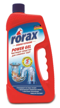 Интенсивный гель для сливных труб Rorax, 1 л - Pampik