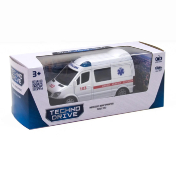 Автомодель TechnoDrive Mercedes-Benz Sprinter Скорая помощь (250295) - Pampik - 10