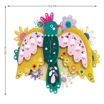 Набор для творчества Avenir 3D-аппликация Птица (PZ215067) - Pampik - 7