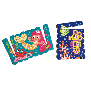 Пазли-палочки Roter Kafer Sea, 16 елементів (RK1090-03) - Pampik - 4