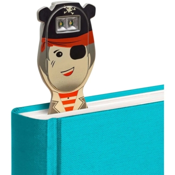 Закладка-ліхтарик Flexilight Rechargeable Друзі Пірат, 14,7 х3, 6х1, 3 см (FLRPPI) - Pampik - 4