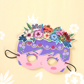 Набір для творчості Avenir Маска зі стразами Принцеси (CH201768) - Pampik - 6