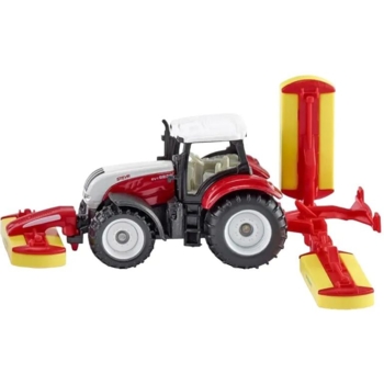 Трактор Siku Steyr з косаркою (1672) - Pampik