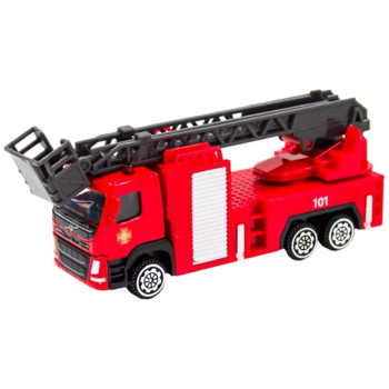 Автомодель TechnoDrive Volvo Пожарная машина со стрелой (250302) - Pampik