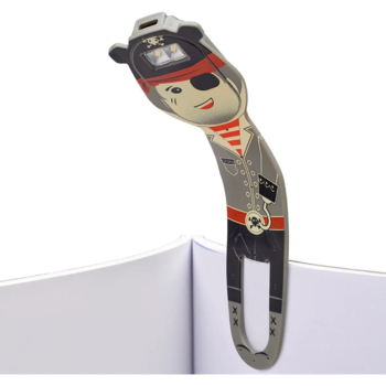 Закладка-ліхтарик Flexilight Rechargeable Друзі Пірат, 14,7 х3, 6х1, 3 см (FLRPPI) - Pampik - 5